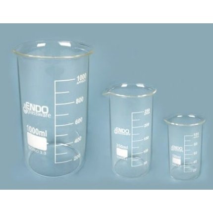 beakers, glass, tall form, 150 ml