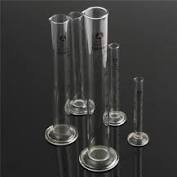 measuring cylinders, glass, spouted, 25 ml, round base, grade a