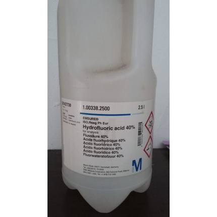 hydrofluoric acid 40% ar 2.5l