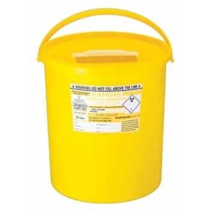 sharps container disposal 20l