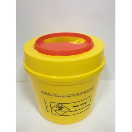 sharps container disposal 2.5l