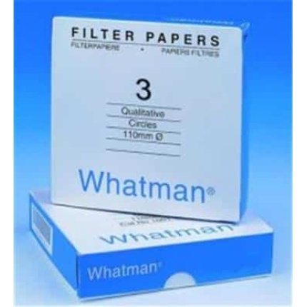 whatman qualitative filter paper grade 3, 6 μm