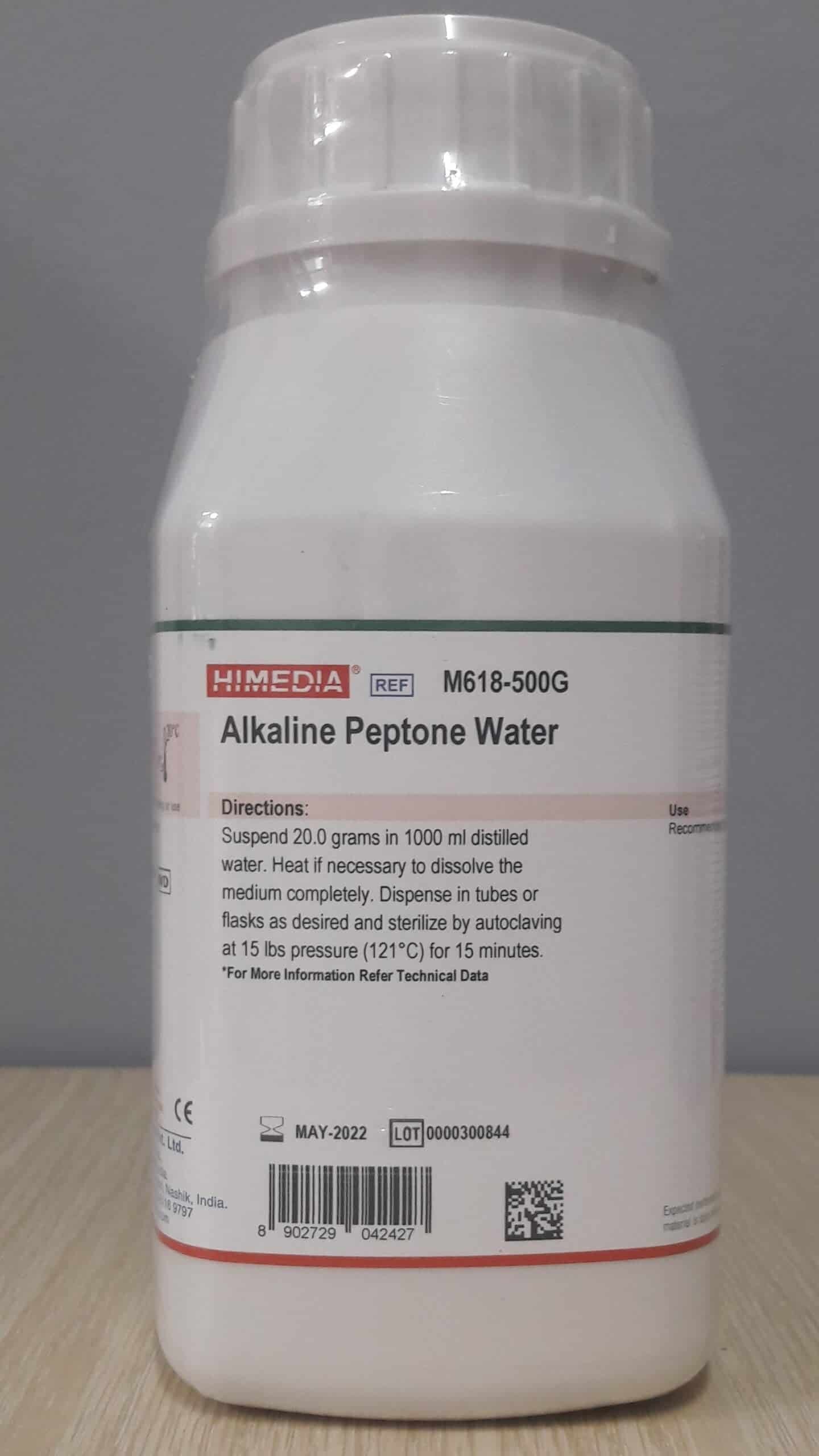 alkaline peptone water 500g