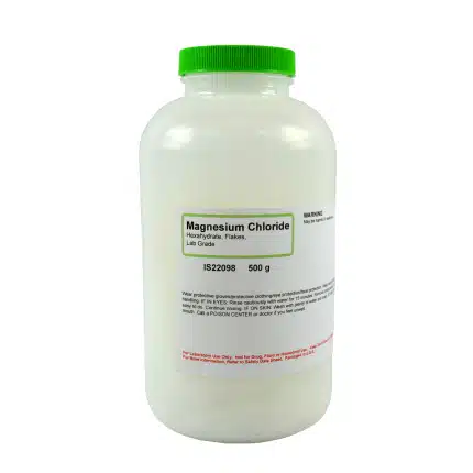 magnesium chloride hexahydrate ( flakes) 500g ar