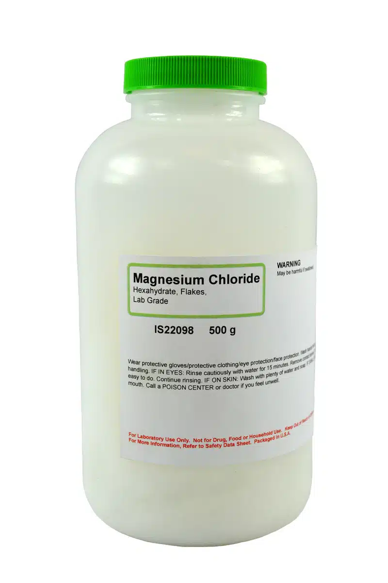 magnesium chloride hexahydrate ( flakes) 500g ar