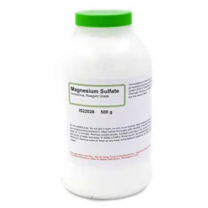 magnesium sulfate, anhydrous, 500g ar