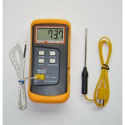 thermometer/coupled/unit-58 to 399*c - accurate temperature measuring device
