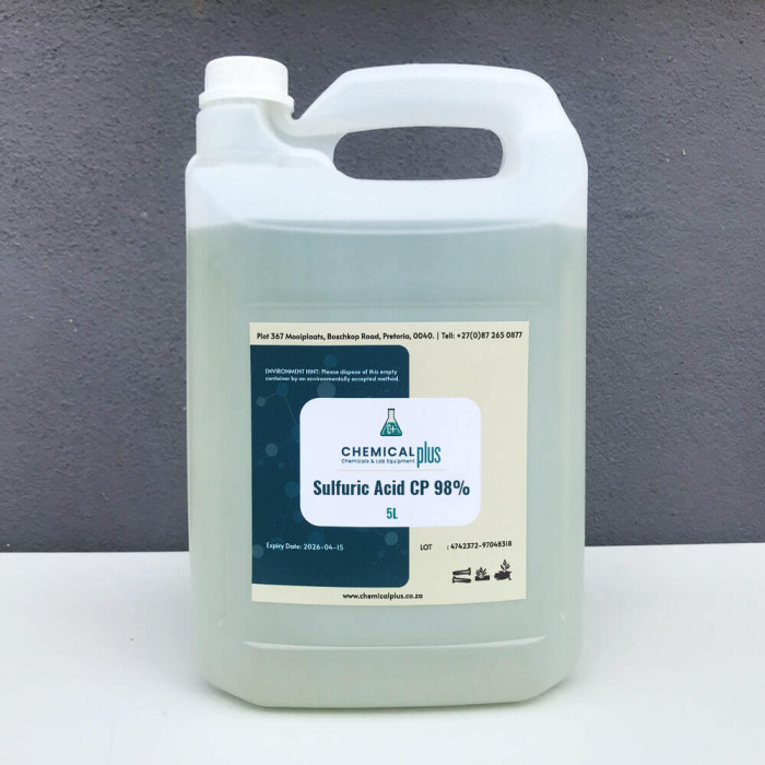 sulfuric acid 98%, cp