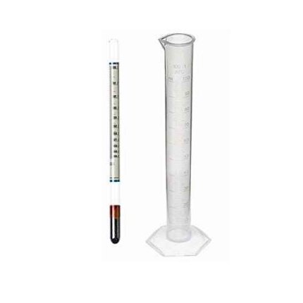 hydrometer measuring cylinder (test jar)100ml