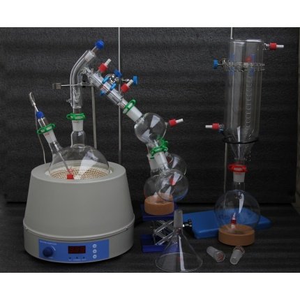 lab short path distillation kit,  2l