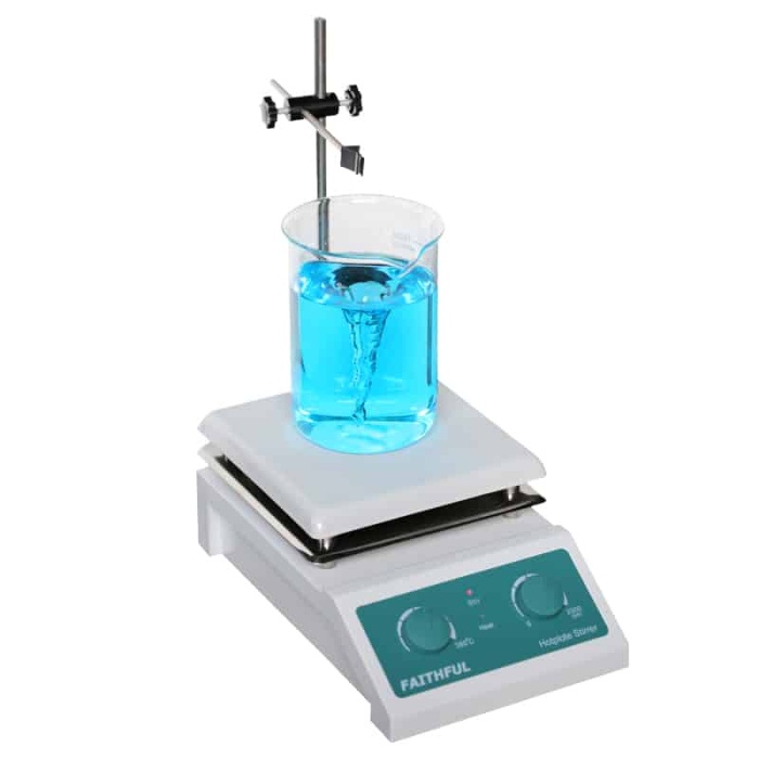 magnetic stirrer with hot plate, ceramic 190mm