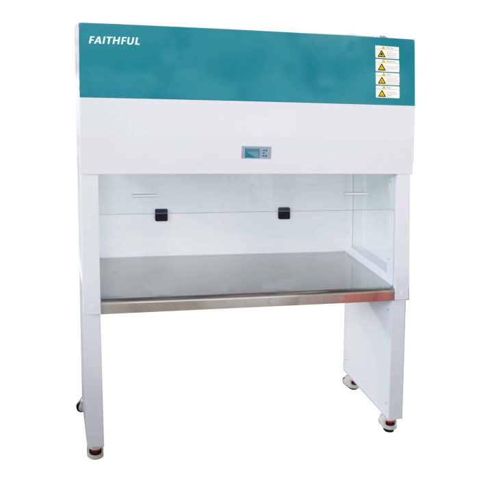 laminar air hood flow cabinet, vertical.