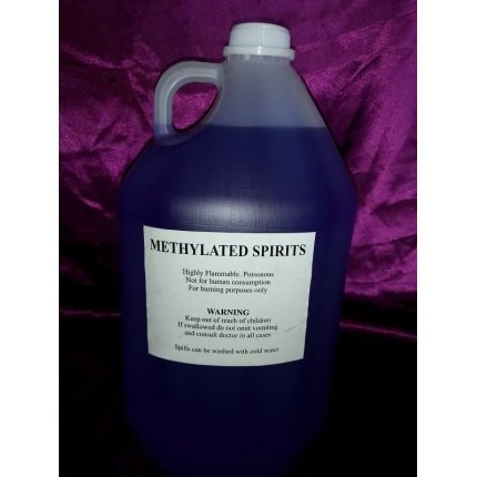 methylated spirit coloured , 2,5l