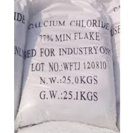 calcium chloride flakes 77%