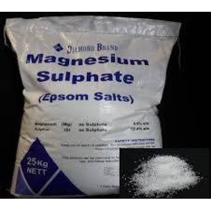 magnesium sulphate bp, 25kg