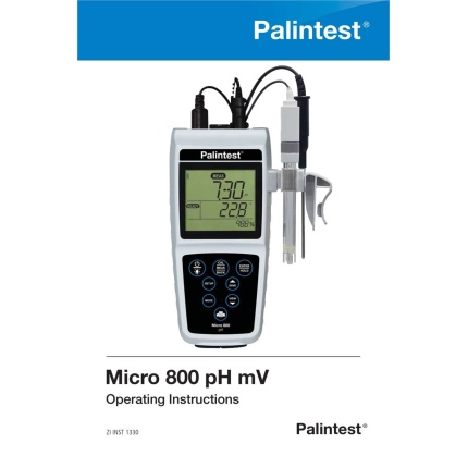 palintest ph probe micro 1 800