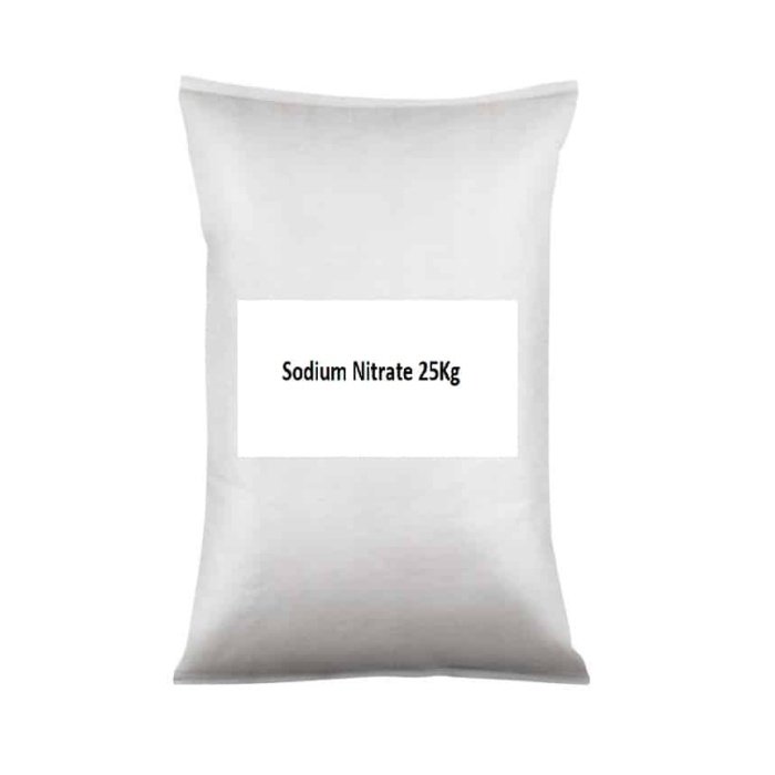 sodium nitrate industrial (trec) 25kg