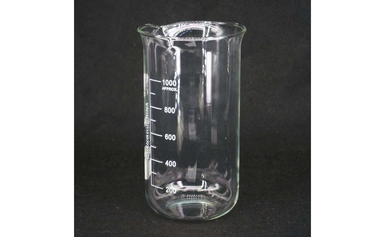 beakers, glass, tall form, 1000ml